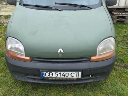 Зеленый Рено Кенгу, объемом двигателя 1.4 л и пробегом 284 тыс. км за 1650 $, фото 1 на Automoto.ua