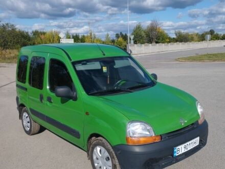 Зеленый Рено Кенгу, объемом двигателя 1.5 л и пробегом 164 тыс. км за 3150 $, фото 1 на Automoto.ua