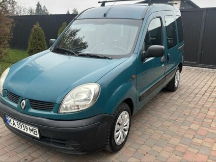 Зеленый Рено Кенгу, объемом двигателя 1.4 л и пробегом 240 тыс. км за 3000 $, фото 1 на Automoto.ua