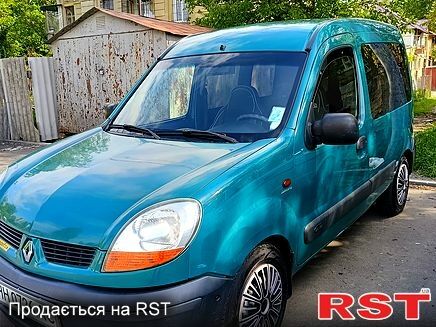 Рено Кенгу 2003 в Одессе на Automoto.ua Зеленый Рено Кенгу, объемом двигателя 1.5 л и пробегом 295 тыс. км за 4100 $, фото 1 на Automoto.ua