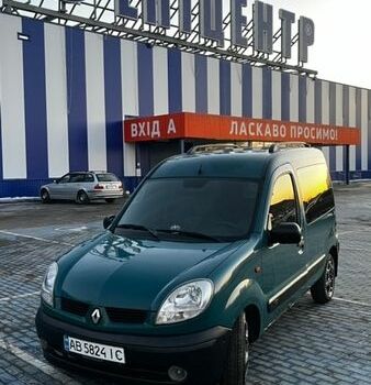 Зеленый Рено Кенгу, объемом двигателя 1.46 л и пробегом 350 тыс. км за 3600 $, фото 1 на Automoto.ua