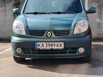 Рено Кенгу 2006 в Киеве на Automoto.ua Зеленый Рено Кенгу, объемом двигателя 1.4 л и пробегом 193 тыс. км за 4000 $, фото 1 на Automoto.ua