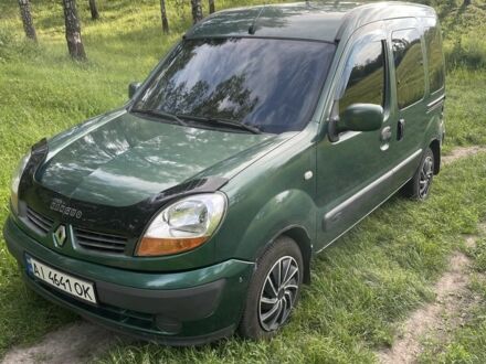 Рено Кенгу 2006 в Сумах на Automoto.ua Зеленый Рено Кенгу, объемом двигателя 1.4 л и пробегом 200 тыс. км за 4700 $, фото 1 на Automoto.ua