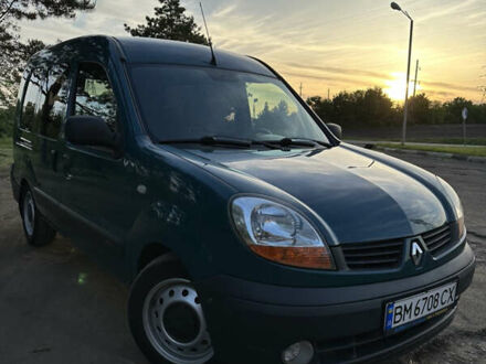 Рено Кєнгу 2006 у Сумах на Automoto.ua Зелений Рено Кєнгу, об'ємом двигуна 1.5 л та пробігом 220 тис. км за 5600 $, фото 1 на Automoto.ua