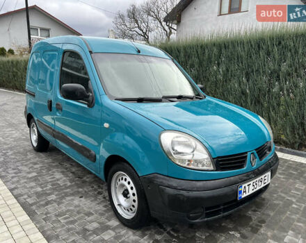 Зеленый Рено Кенгу, объемом двигателя 1.46 л и пробегом 220 тыс. км за 3200 $, фото 1 на Automoto.ua