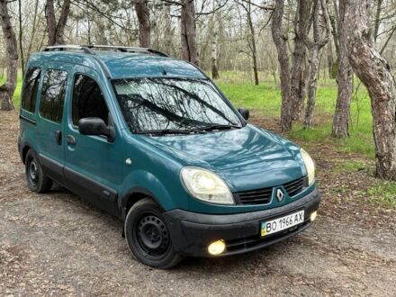 Зеленый Рено Кенгу, объемом двигателя 1.5 л и пробегом 459 тыс. км за 2999 $, фото 1 на Automoto.ua