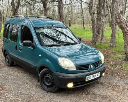 Зеленый Рено Кенгу, объемом двигателя 1.5 л и пробегом 459 тыс. км за 2999 $, фото 1 на Automoto.ua