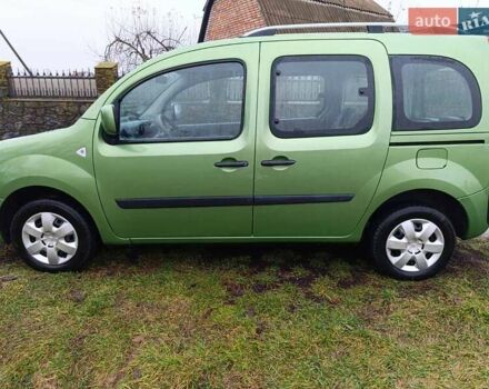 Зеленый Рено Кенгу, объемом двигателя 1.6 л и пробегом 223 тыс. км за 6999 $, фото 1 на Automoto.ua
