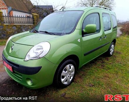 Зеленый Рено Кенгу, объемом двигателя 1.6 л и пробегом 224 тыс. км за 6999 $, фото 1 на Automoto.ua