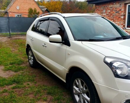 Рено Колеос 2008 в Гадяче на Automoto.ua Белый Рено Колеос, объемом двигателя 2 л и пробегом 310 тыс. км за 7300 $, фото 2 на Automoto.ua