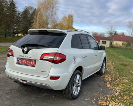 Белый Рено Колеос, объемом двигателя 2 л и пробегом 292 тыс. км за 10000 $, фото 4 на Automoto.ua