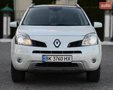 Белый Рено Колеос, объемом двигателя 2 л и пробегом 202 тыс. км за 10300 $, фото 1 на Automoto.ua