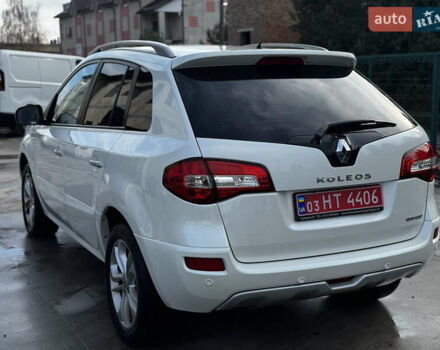 Белый Рено Колеос, объемом двигателя 2 л и пробегом 290 тыс. км за 9450 $, фото 5 на Automoto.ua