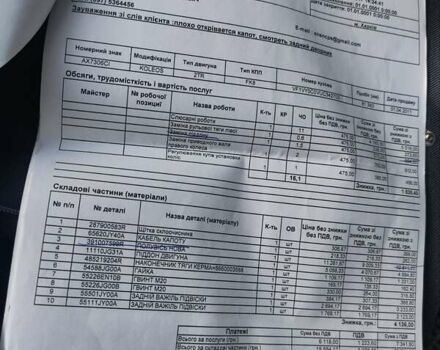 Білий Рено Колеос, об'ємом двигуна 2.49 л та пробігом 145 тис. км за 10000 $, фото 67 на Automoto.ua