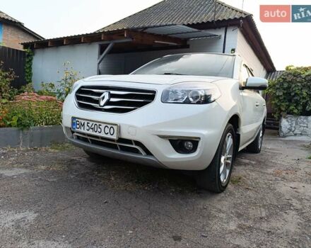 Белый Рено Колеос, объемом двигателя 2 л и пробегом 220 тыс. км за 10900 $, фото 8 на Automoto.ua