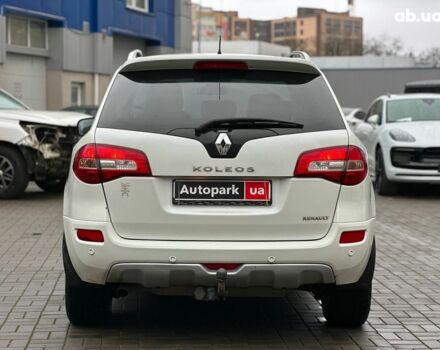 Белый Рено Колеос, объемом двигателя 2 л и пробегом 260 тыс. км за 10290 $, фото 4 на Automoto.ua