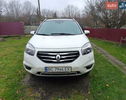 Белый Рено Колеос, объемом двигателя 2 л и пробегом 250 тыс. км за 10200 $, фото 1 на Automoto.ua