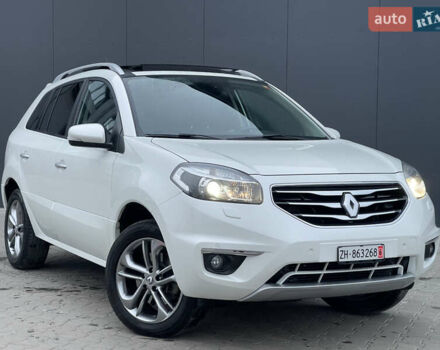 Белый Рено Колеос, объемом двигателя 2 л и пробегом 131 тыс. км за 13800 $, фото 1 на Automoto.ua