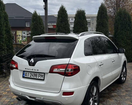 Рено Колеос 2012 в Кагарлыке на Automoto.ua Белый Рено Колеос, объемом двигателя 2 л и пробегом 280 тыс. км за 11800 $, фото 9 на Automoto.ua