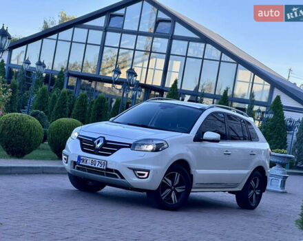 Белый Рено Колеос, объемом двигателя 2 л и пробегом 181 тыс. км за 13950 $, фото 11 на Automoto.ua