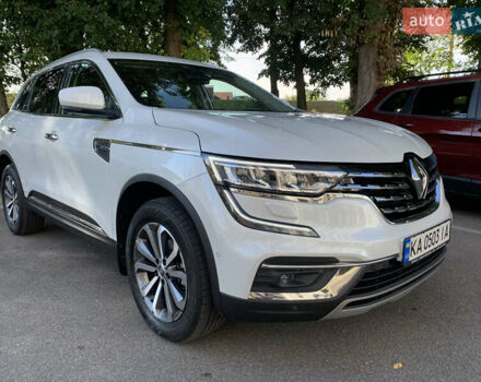 Белый Рено Колеос, объемом двигателя 2.49 л и пробегом 28 тыс. км за 23999 $, фото 1 на Automoto.ua