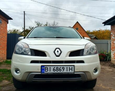 Белый Рено Колеос, объемом двигателя 2 л и пробегом 310 тыс. км за 7300 $, фото 1 на Automoto.ua