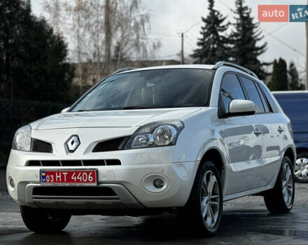Белый Рено Колеос, объемом двигателя 2 л и пробегом 290 тыс. км за 9450 $, фото 1 на Automoto.ua