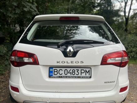Білий Рено Колеос, об'ємом двигуна 2 л та пробігом 292 тис. км за 7200 $, фото 1 на Automoto.ua