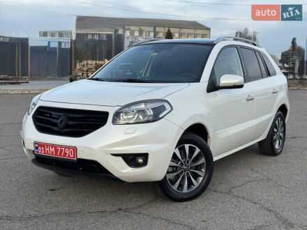Білий Рено Колеос, об'ємом двигуна 2 л та пробігом 226 тис. км за 12500 $, фото 1 на Automoto.ua
