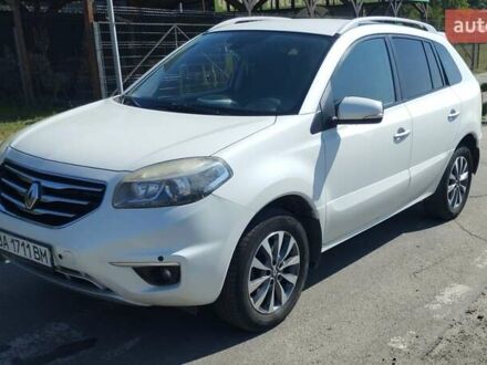 Белый Рено Колеос, объемом двигателя 2 л и пробегом 259 тыс. км за 10700 $, фото 1 на Automoto.ua