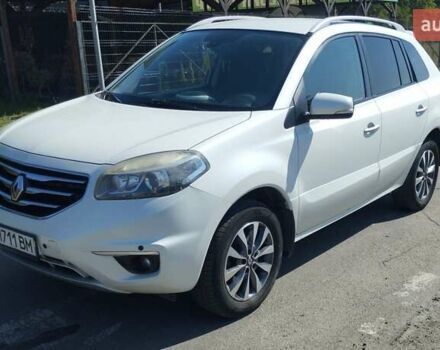 Білий Рено Колеос, об'ємом двигуна 2 л та пробігом 259 тис. км за 10700 $, фото 1 на Automoto.ua