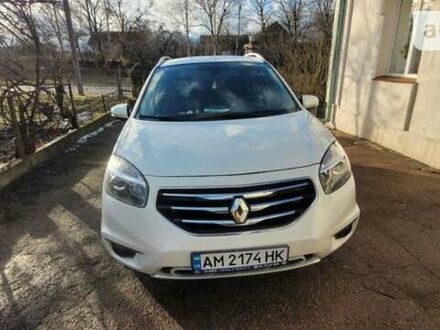 Білий Рено Колеос, об'ємом двигуна 2 л та пробігом 284 тис. км за 9500 $, фото 1 на Automoto.ua