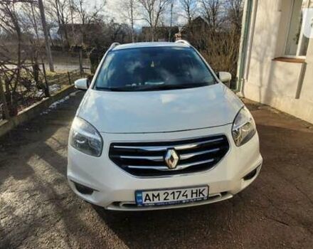 Белый Рено Колеос, объемом двигателя 2 л и пробегом 284 тыс. км за 8500 $, фото 1 на Automoto.ua
