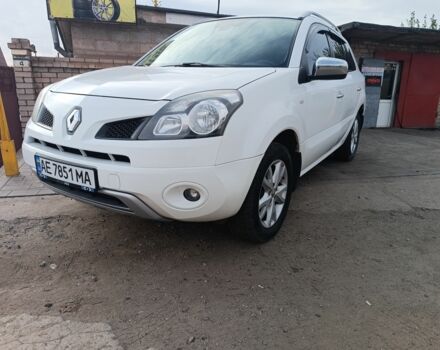 Білий Рено Колеос, об'ємом двигуна 2 л та пробігом 225 тис. км за 9950 $, фото 1 на Automoto.ua