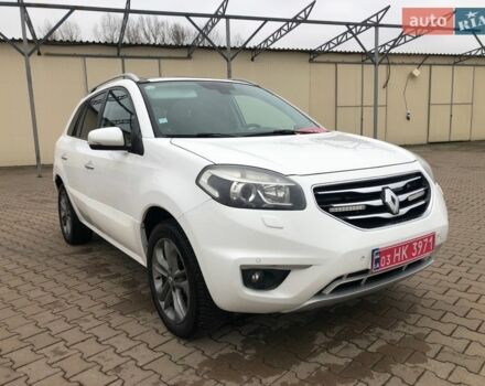 Белый Рено Колеос, объемом двигателя 2 л и пробегом 248 тыс. км за 11900 $, фото 1 на Automoto.ua