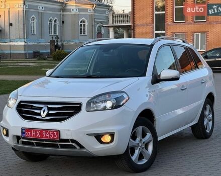 Белый Рено Колеос, объемом двигателя 2 л и пробегом 225 тыс. км за 11800 $, фото 1 на Automoto.ua