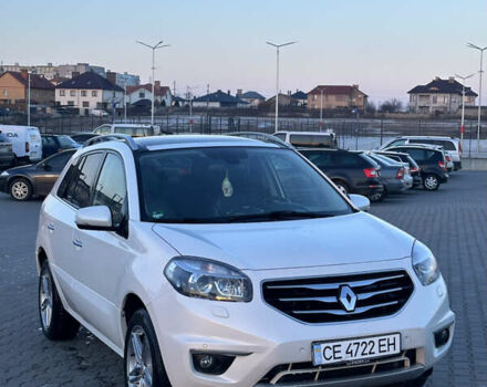Белый Рено Колеос, объемом двигателя 2 л и пробегом 189 тыс. км за 11900 $, фото 1 на Automoto.ua