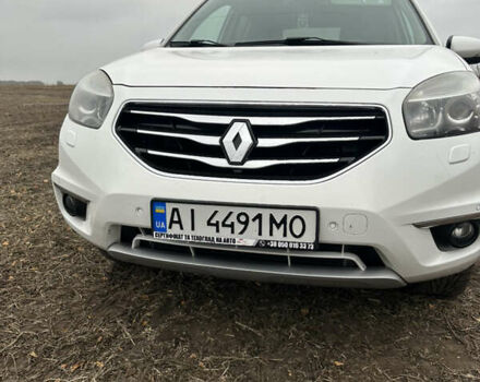 Белый Рено Колеос, объемом двигателя 2 л и пробегом 245 тыс. км за 11500 $, фото 1 на Automoto.ua