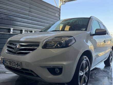 Рено Колеос 2013 в Камень-Каширский на Automoto.ua Белый Рено Колеос, объемом двигателя 2 л и пробегом 263 тыс. км за 10199 $, фото 1 на Automoto.ua