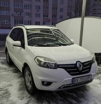 Белый Рено Колеос, объемом двигателя 2 л и пробегом 280 тыс. км за 13200 $, фото 1 на Automoto.ua