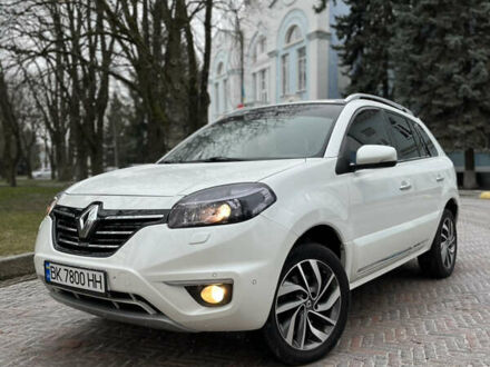 Білий Рено Колеос, об'ємом двигуна 2 л та пробігом 273 тис. км за 11799 $, фото 1 на Automoto.ua