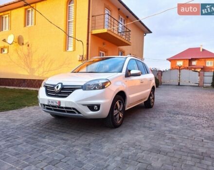 Белый Рено Колеос, объемом двигателя 2 л и пробегом 205 тыс. км за 13950 $, фото 1 на Automoto.ua