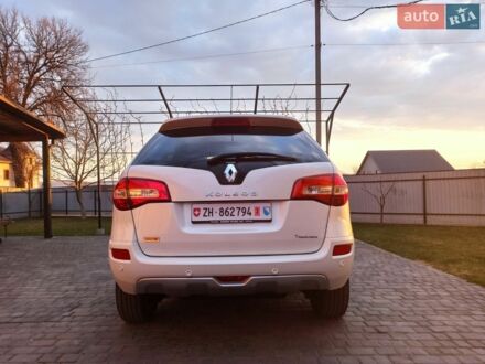 Білий Рено Колеос, об'ємом двигуна 2 л та пробігом 205 тис. км за 13700 $, фото 1 на Automoto.ua