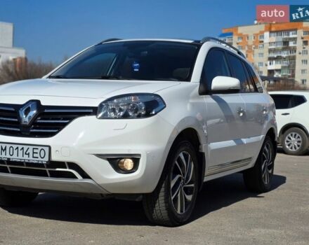 Белый Рено Колеос, объемом двигателя 2 л и пробегом 189 тыс. км за 14500 $, фото 1 на Automoto.ua