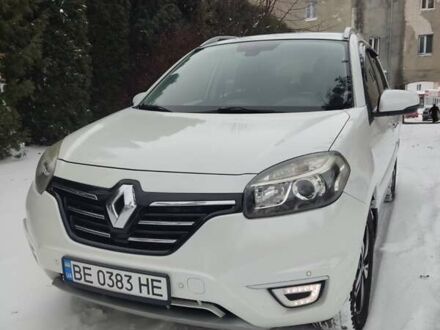 Белый Рено Колеос, объемом двигателя 2 л и пробегом 373 тыс. км за 14500 $, фото 1 на Automoto.ua