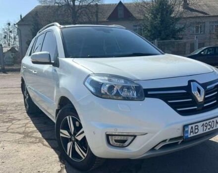 Белый Рено Колеос, объемом двигателя 2 л и пробегом 187 тыс. км за 13950 $, фото 1 на Automoto.ua