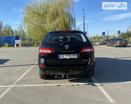 Чорний Рено Колеос, об'ємом двигуна 2 л та пробігом 212 тис. км за 9500 $, фото 7 на Automoto.ua