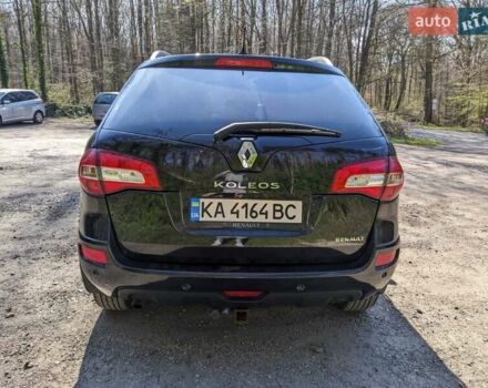 Черный Рено Колеос, объемом двигателя 2.49 л и пробегом 238 тыс. км за 8200 $, фото 4 на Automoto.ua