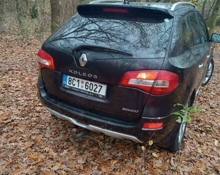 Черный Рено Колеос, объемом двигателя 2 л и пробегом 177 тыс. км за 8999 $, фото 3 на Automoto.ua