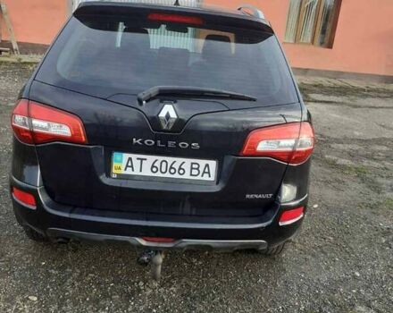Черный Рено Колеос, объемом двигателя 2.49 л и пробегом 155 тыс. км за 9500 $, фото 4 на Automoto.ua